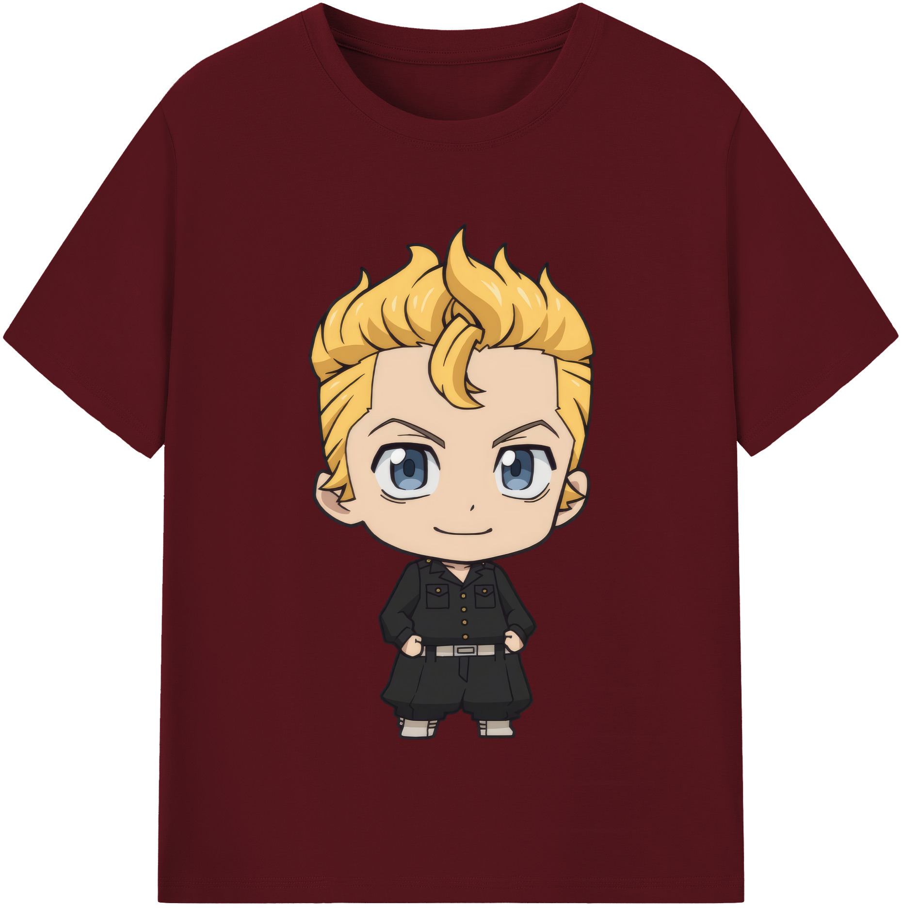 （画像用） 東京リベンジャーズ Tokyo Revengers 綿100％半袖Tシャツ（フロントプリント）